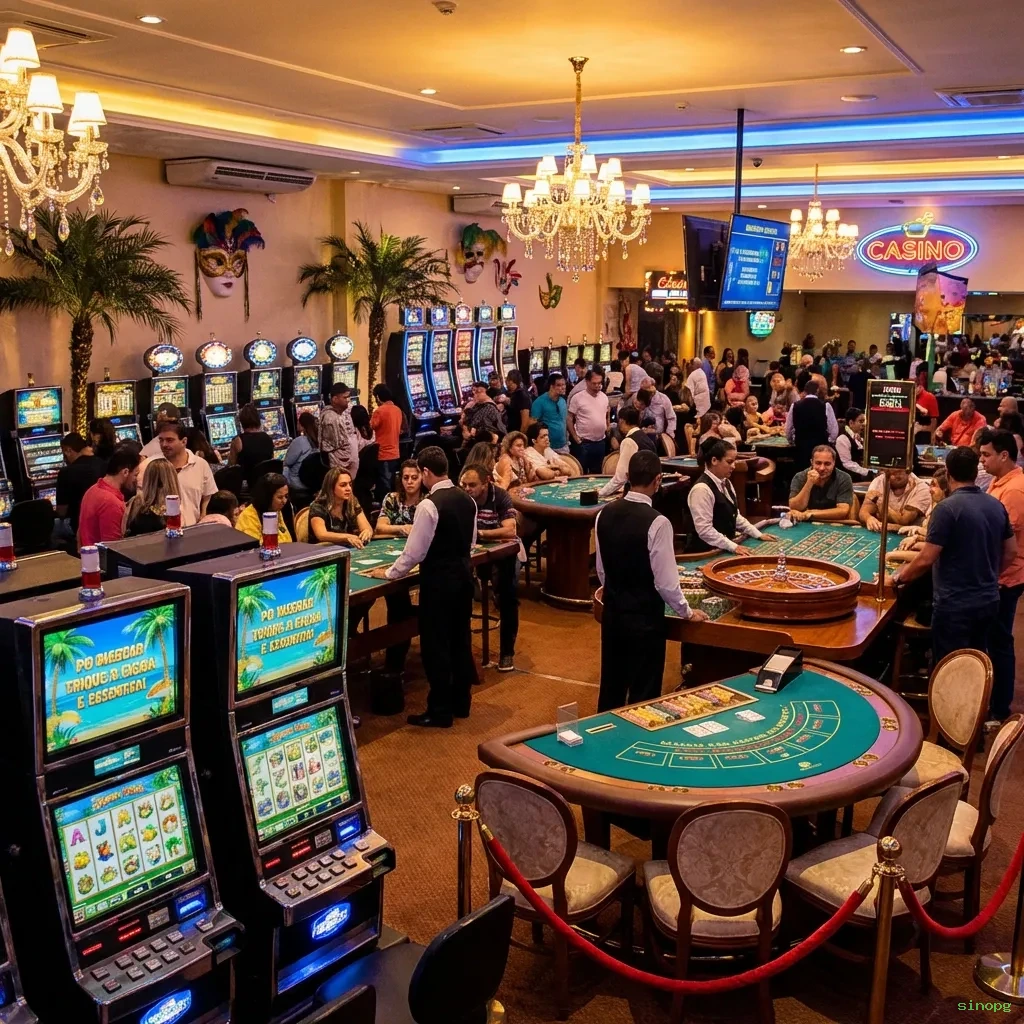 Imagem promocional do cassino online da sinopg mostrando jogos ao vivo